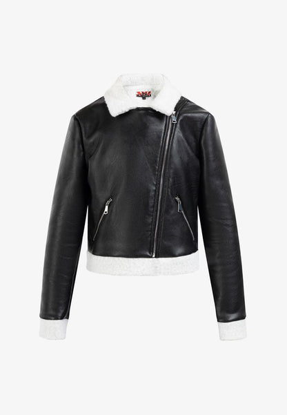  UCY - Kunstlederjacke - Schwarz