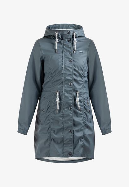 Schmuddelwedda REGEN - Parka - Blue Grey