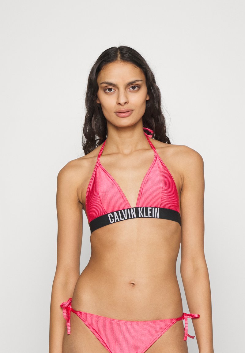 Calvin Klein Swimwear TRIANGLE - Bikini-Top - Pink Flash