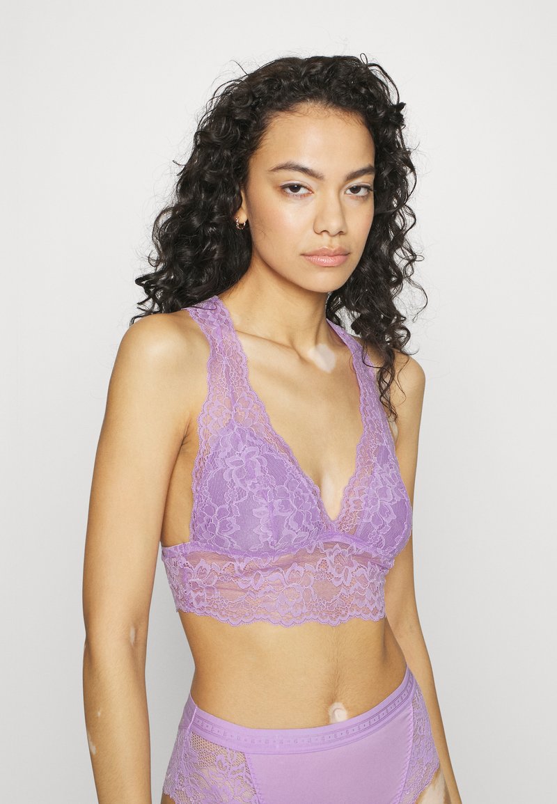 Pieces PCLINA RAZORBACK - Bustier - Lavendula