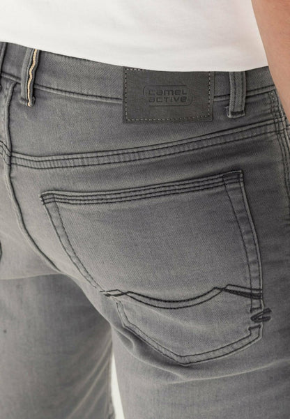 Camel Active Jeans Shorts - Graphite Grey