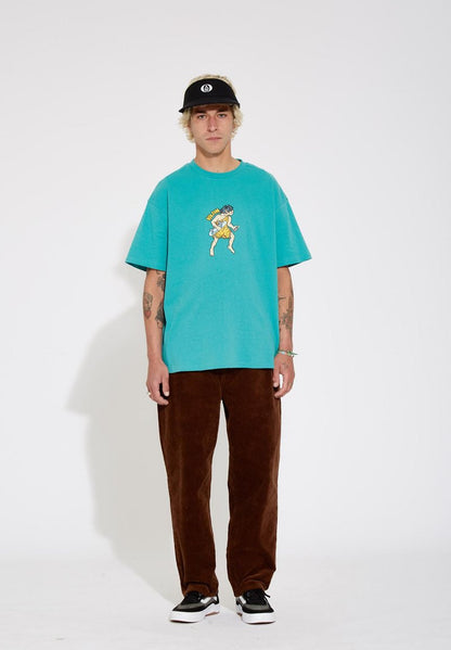 Volcom FA TODD BRATRUD - T-Shirt Print - Temple Teal