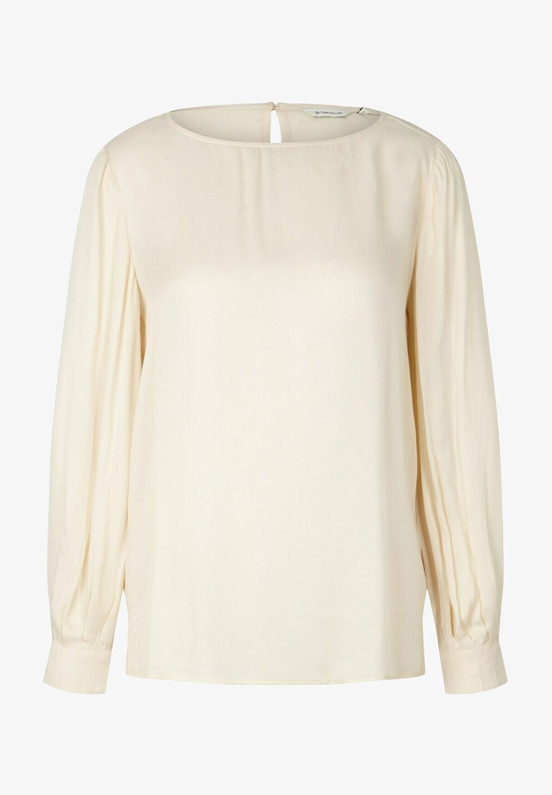 Tom Tailor Bluse - Soft Buttercream