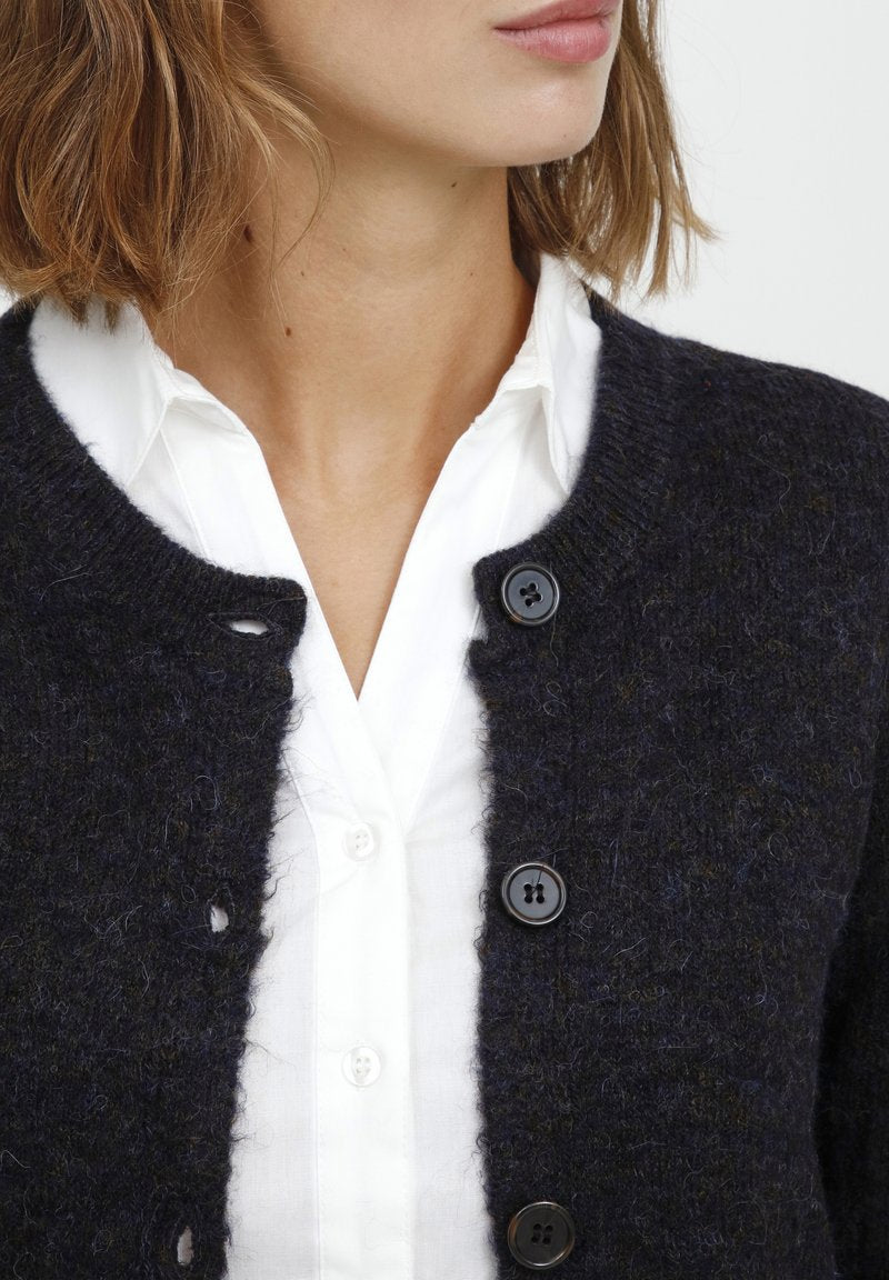 Fransa FRCESANDY 6 CARDIGAN - Strickjacke - Black