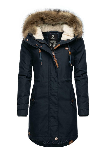 Ragwear TAWNY - Wintermantel - Navy