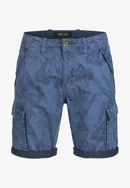 Indicode Jeans ALBERT - Shorts - Blue