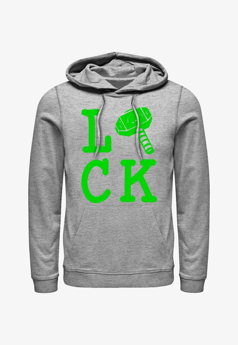 Henry Tiger AVENGERS CLASSIC GOD OF LUCK - Kapuzenpullover - Melange Grey