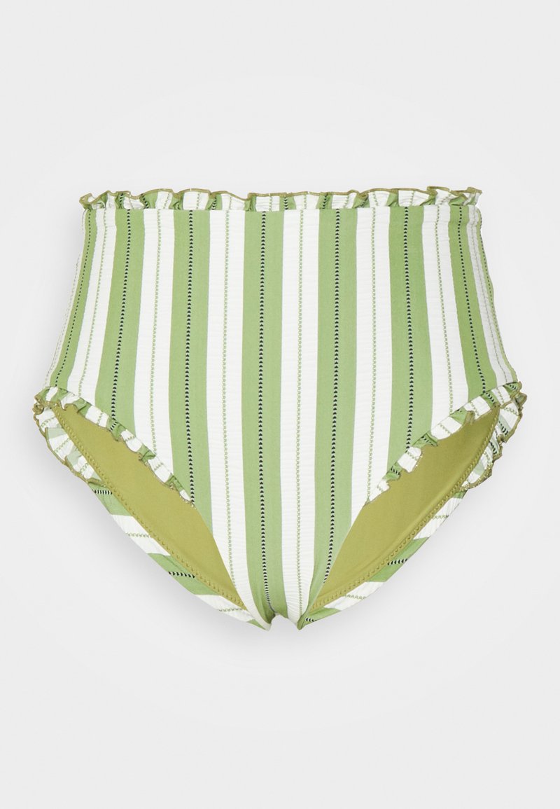 Seafolly CABANA HIGH WAISTED PANT - Bikini-Hose - Olive Green