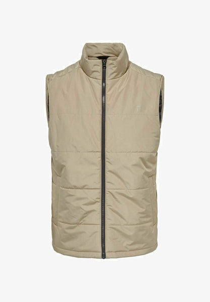 Only & Sons ONSMELVIN LIFE LIGHT - Weste - Chinchilla