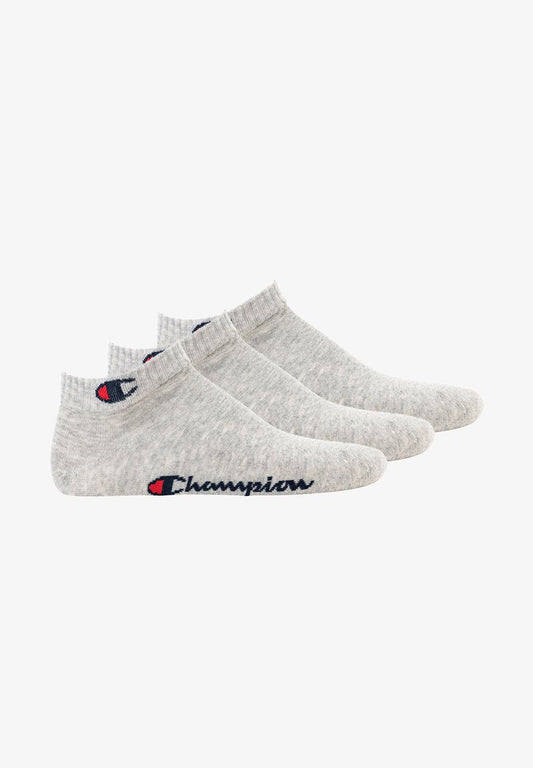 Champion UNISEX 3 PAAR - QUARTER BASIC - Socken - Grau