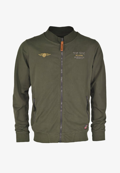 Top Gun Sweatjacke - Olive