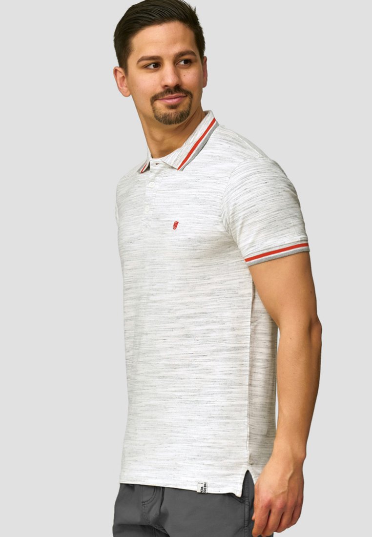 Indicode Jeans Poloshirt - Offwhite