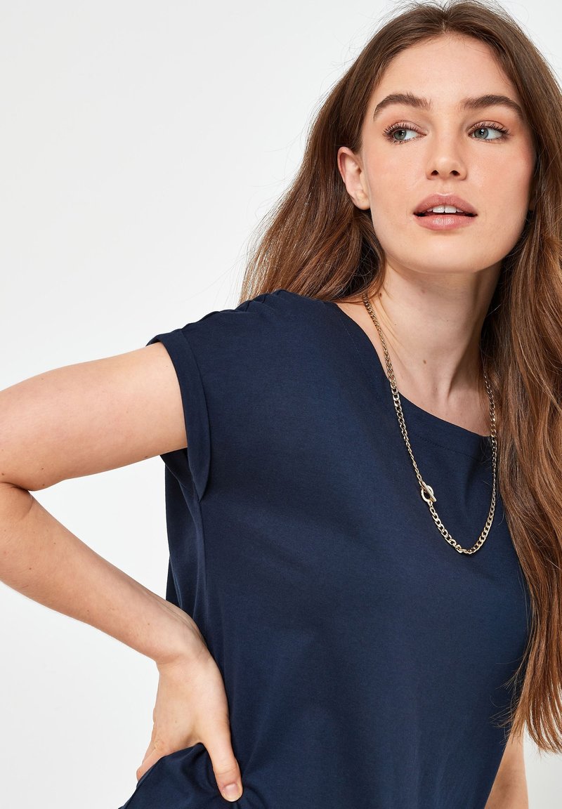 Next RELAXED CAPPED SLEEVE - Strandaccessoire - Dark Blue