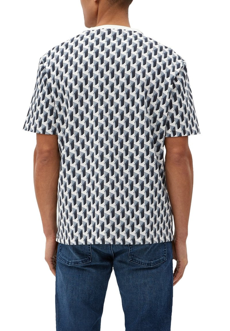 S.Oliver T-Shirt Print - Weiß