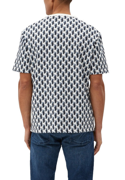 S.Oliver T-Shirt Print - Weiß