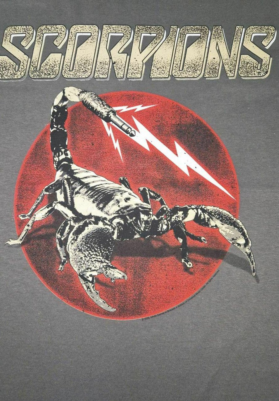  SCORPIONS STING - T-Shirt Print - Grey