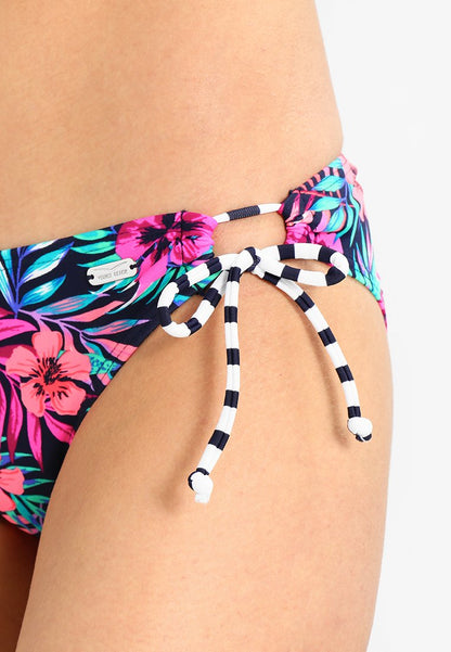 VENICE BEACH Bikini-Hose - Navy Flower Print
