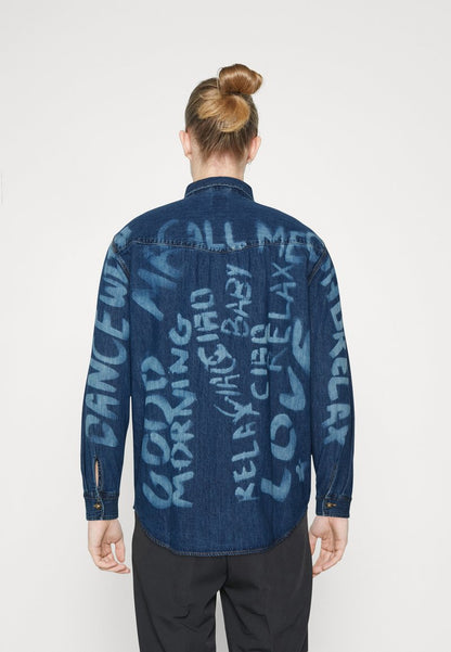  RELAXED FIT WESTERN - Hemd - Art Saves Lives