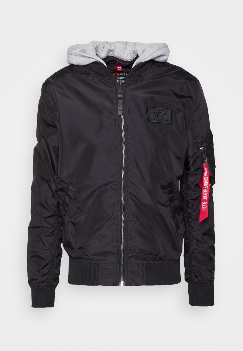 Alpha Industries HOOD - Bomberjacke - Sage Green
