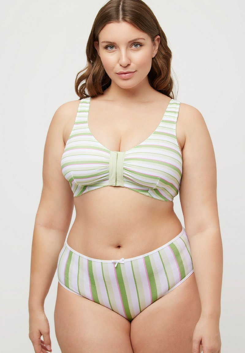 Ulla Popken Bustier - Licht Salie