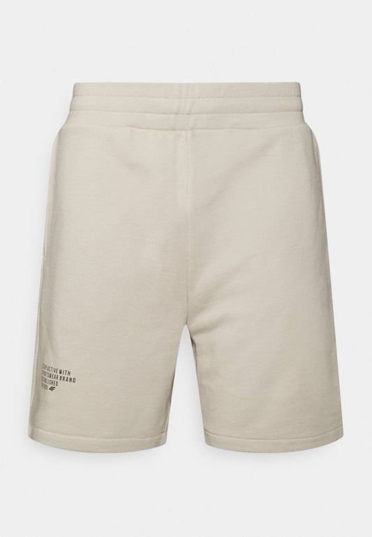 4F MENS SHORTS - Kurze Sporthose - Beige