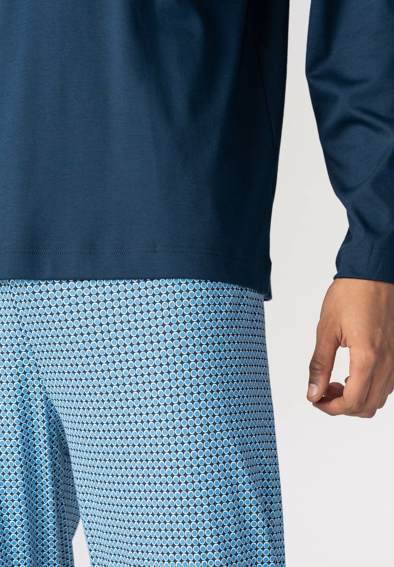 MEY LANGER SCHLAFANZUG - Nachtwäsche Set - Yacht Blue