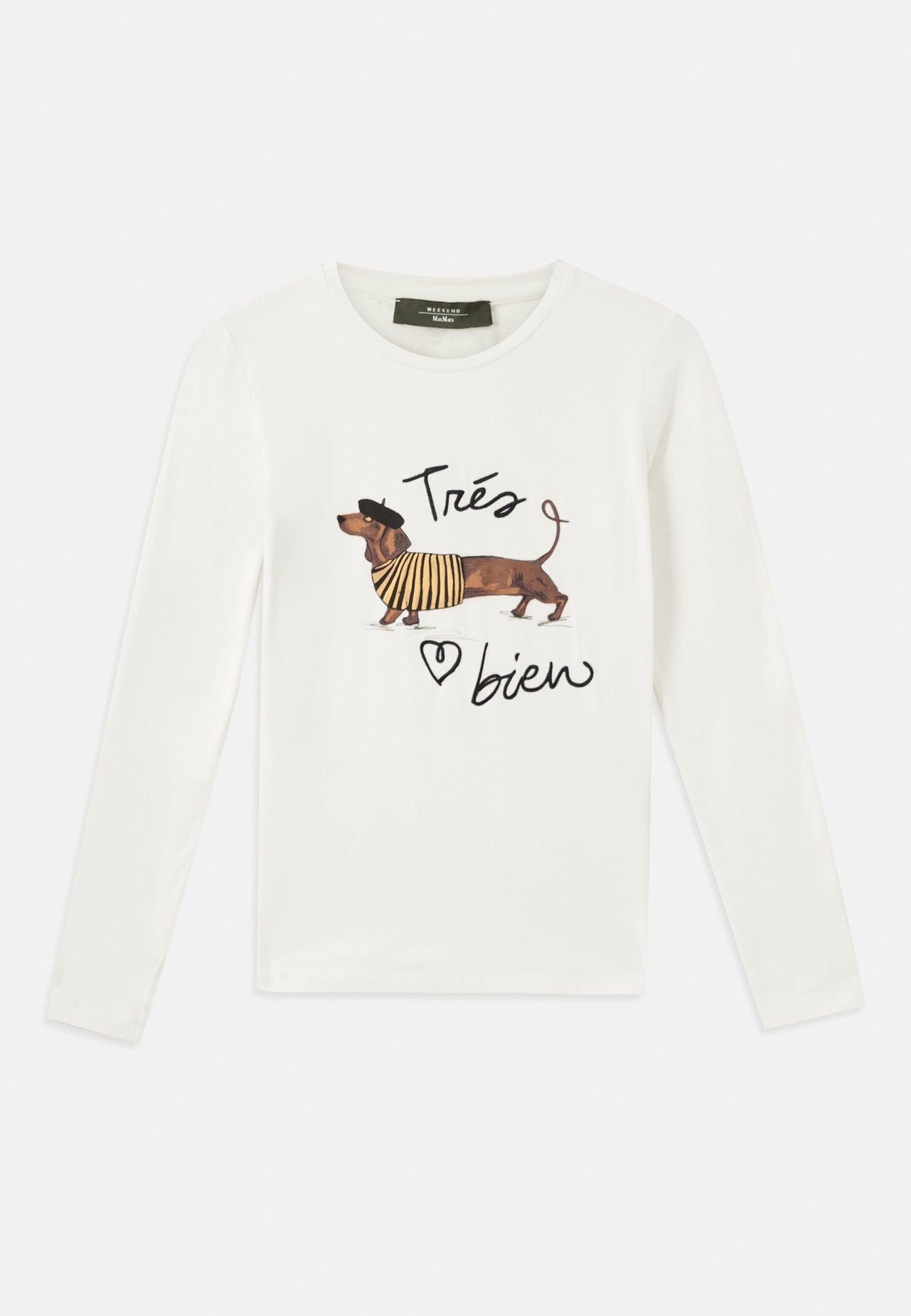  RENOIR - Long Sleeved Top - Ecru