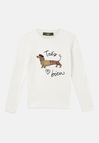  RENOIR - Long Sleeved Top - Ecru