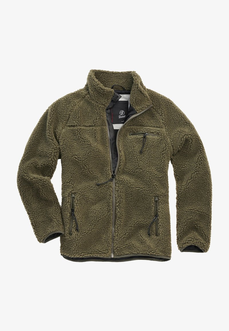 Brandit ACCESSOIRES TEDDY - Fleecejacke - Olive