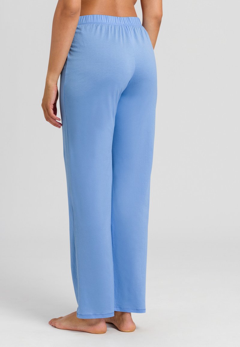 HANRO DELUXE LONG - Nachtwäsche Hose - Azurine