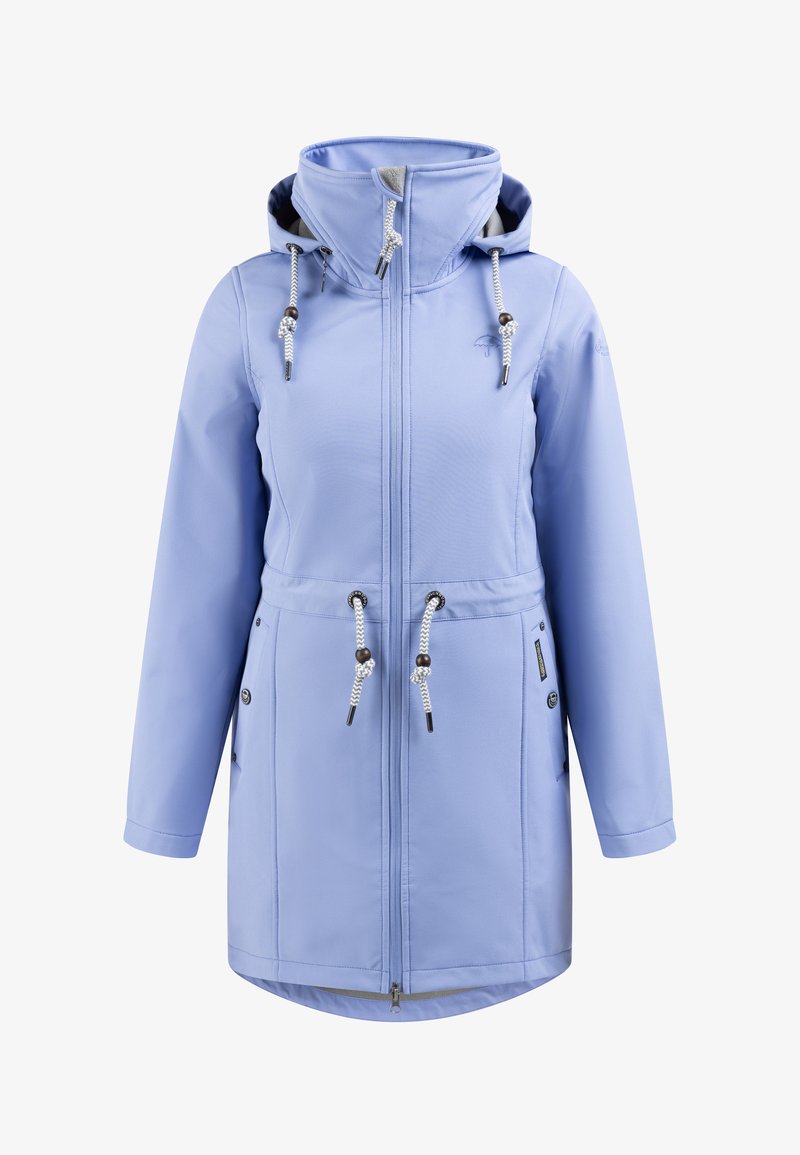 Schmuddelwedda Parka - Violettblau