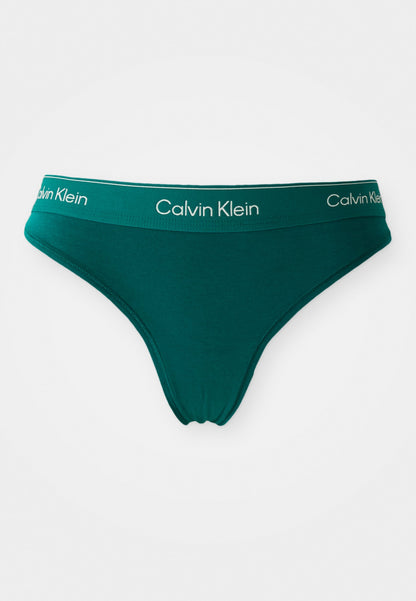 CALVIN KLEIN UNDERWEAR THONG ICON - Thong - Dark Denim