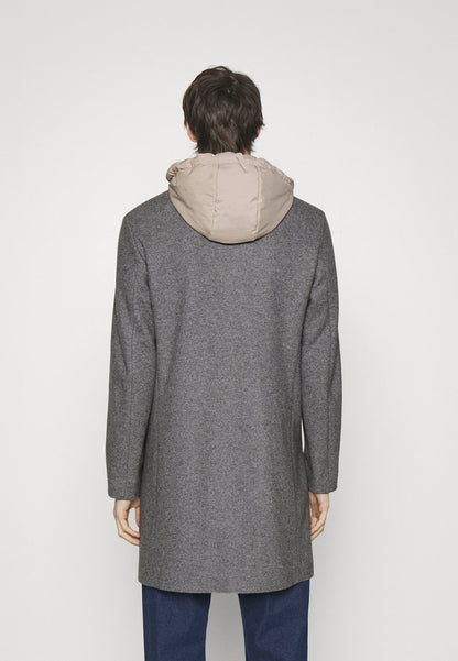 Boss CAM HOOD - Kurzmantel - Dark Grey
