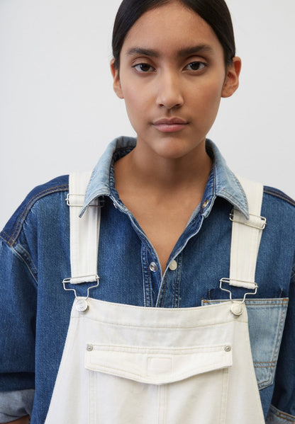 Marc O'Polo DENIM Latzhose - Multi Bright White