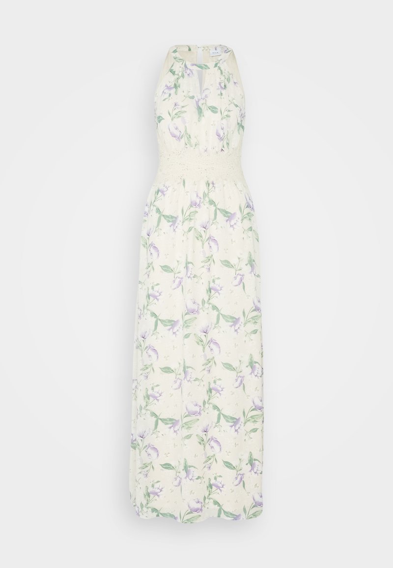Vila VIMILINA FLOWER DRESS - Ballkleid - Birch/purple