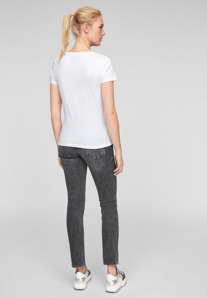QS By S.Oliver T-Shirt Basic - White