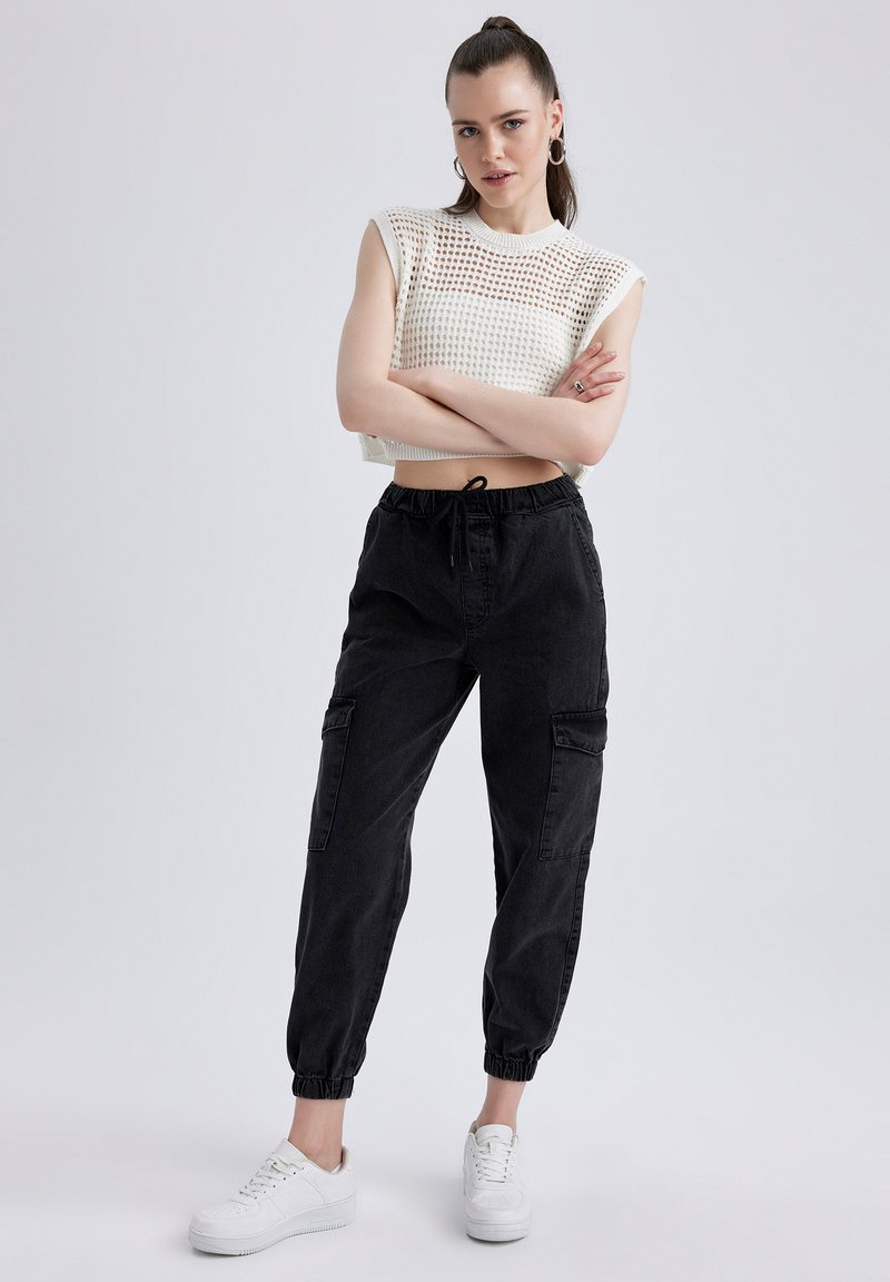 DeFacto Jeans Tapered Fit - Anthracite