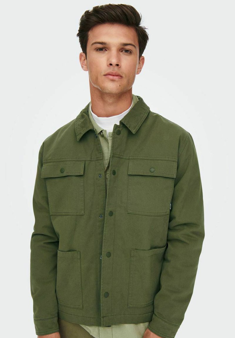 Only & Sons ONSMARVIN JACKET - Leichte Jacke - Olive Night