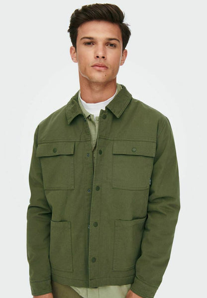 Only & Sons ONSMARVIN JACKET - Leichte Jacke - Olive Night