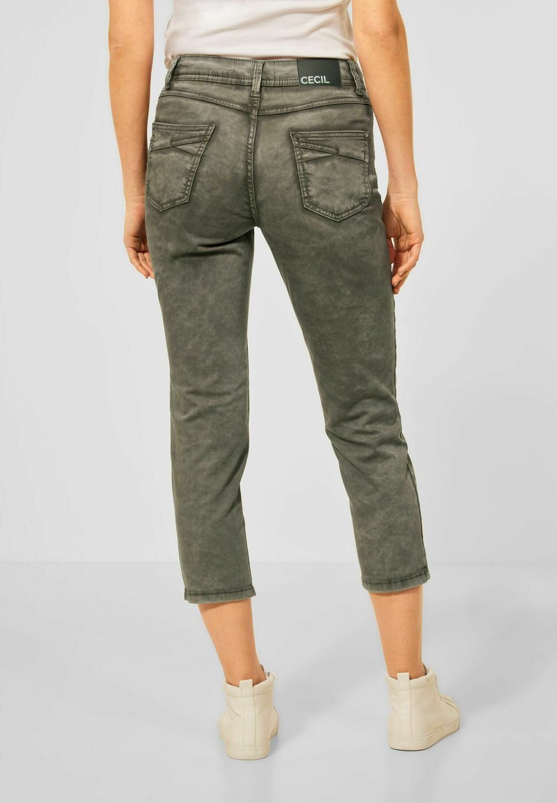 Cecil CASUAL FIT - Stoffhose - Grün