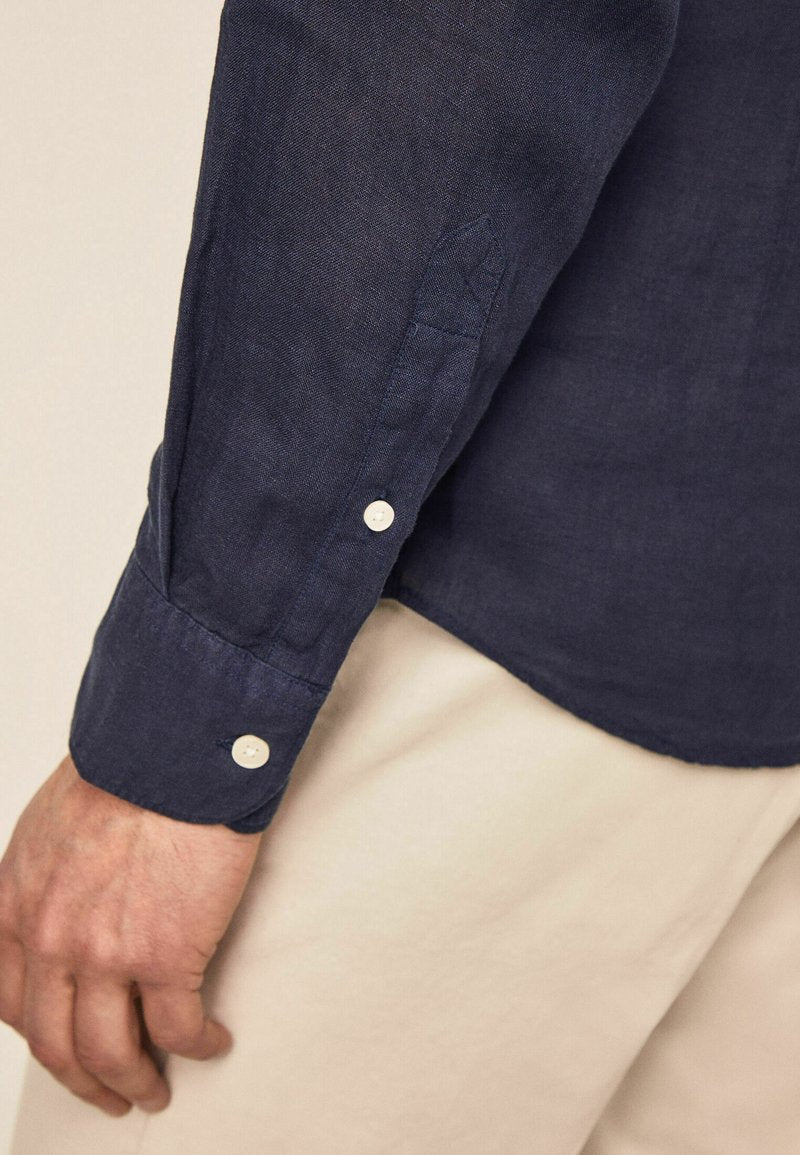 Hackett London GARMENT DYED P - Hemd - Navy
