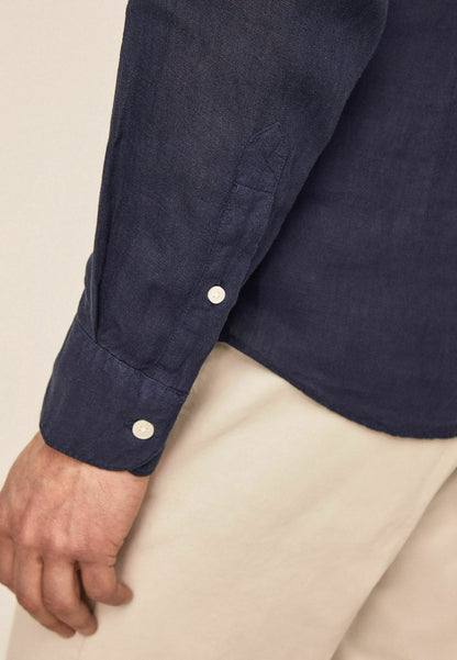 Hackett London GARMENT DYED P - Hemd - Navy