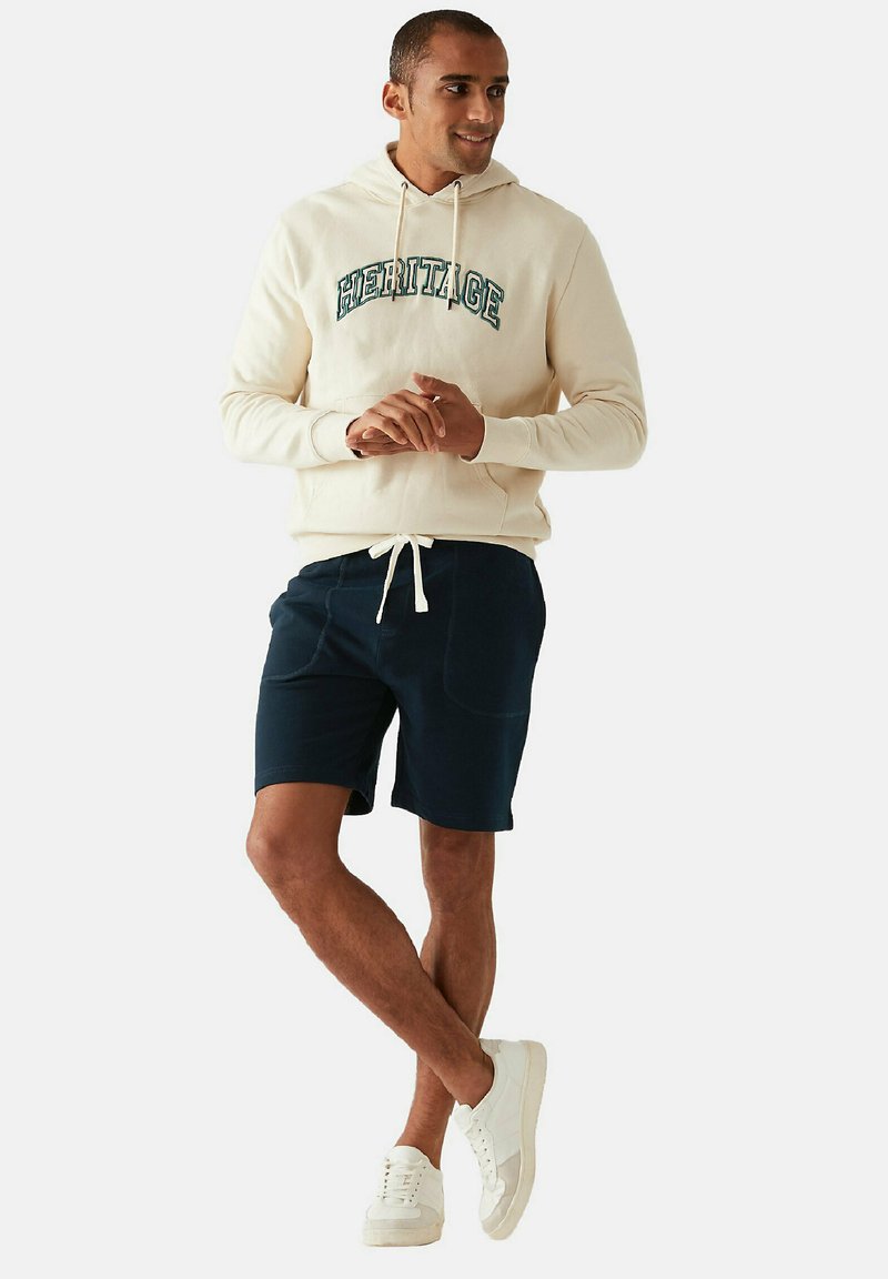 Marks & Spencer DRAWSTRING JERSEY - Shorts - Dark Navy