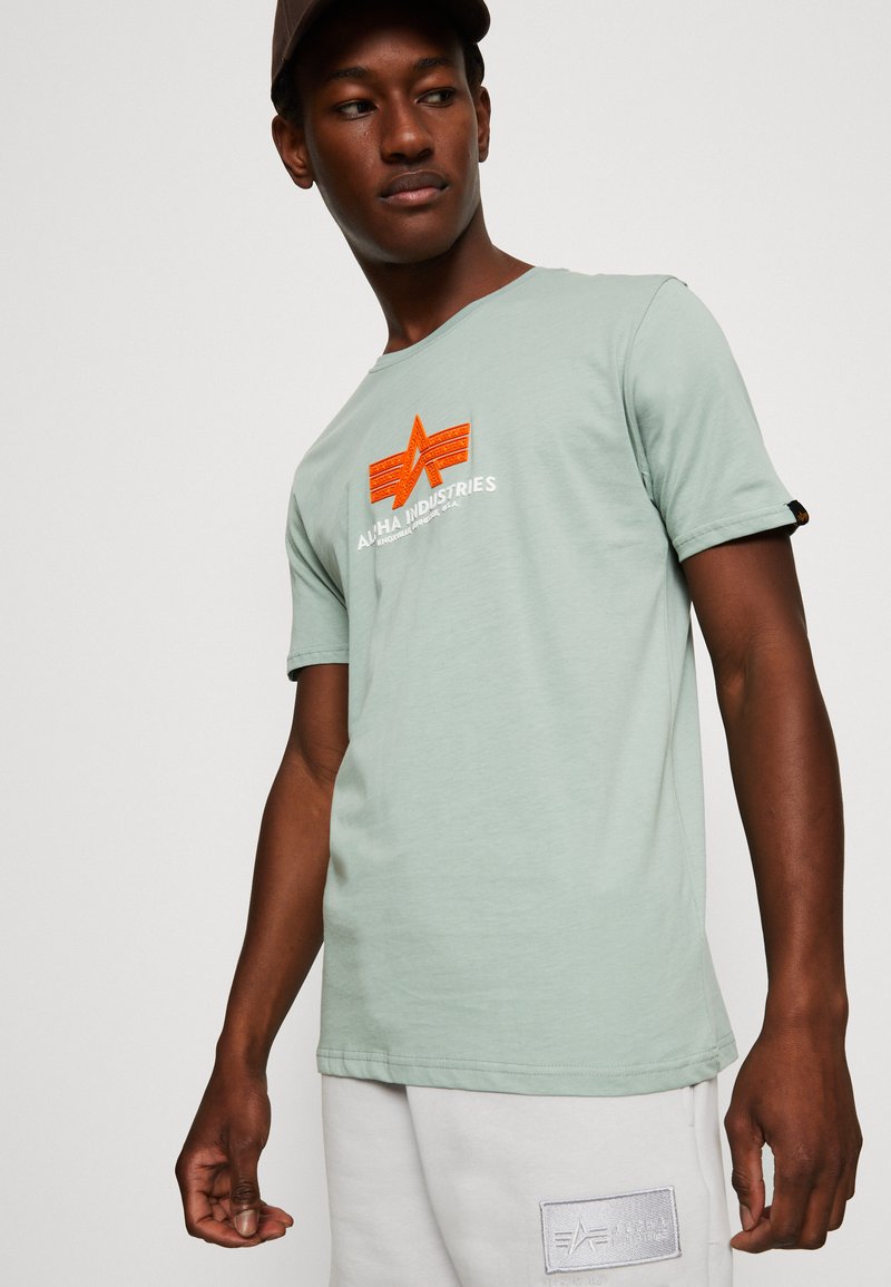 Alpha Industries T-Shirt Print - Dusty Green