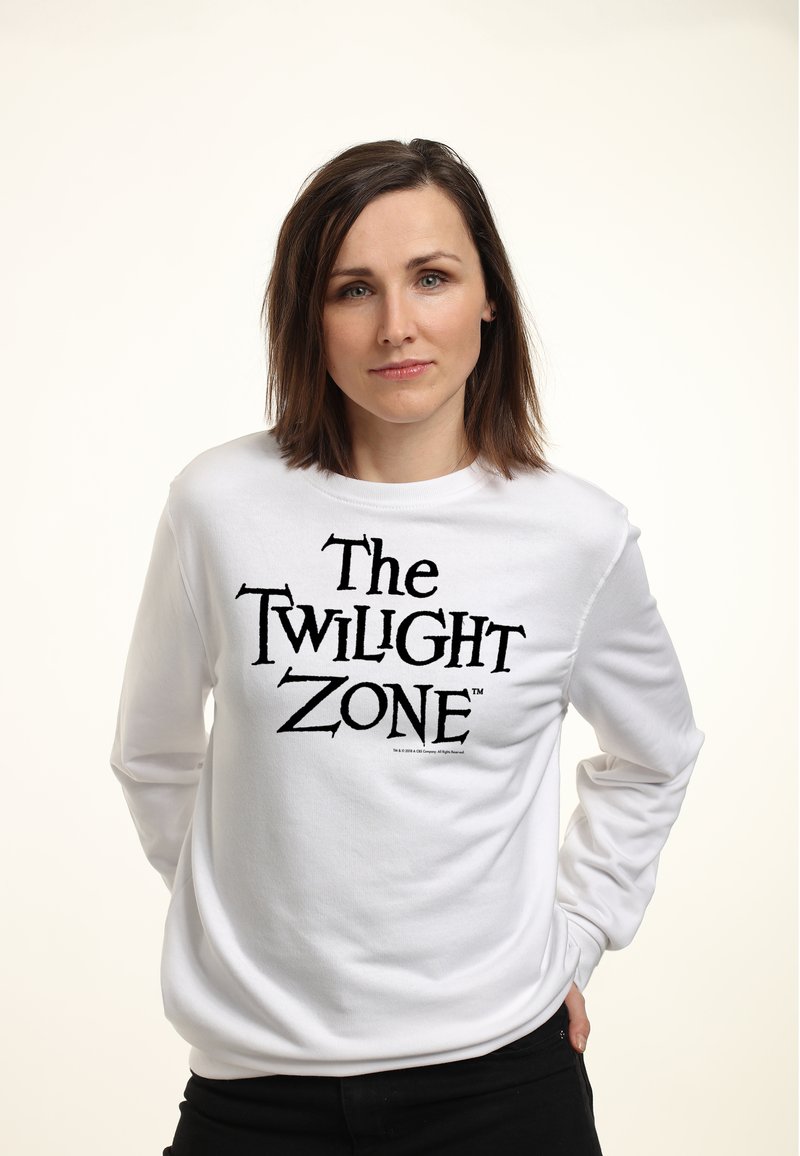 Henry Tiger TWILIGHT ZONE LOGO - Sweatshirt - White