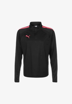 Puma Langarmshirt - Schwarzweiss