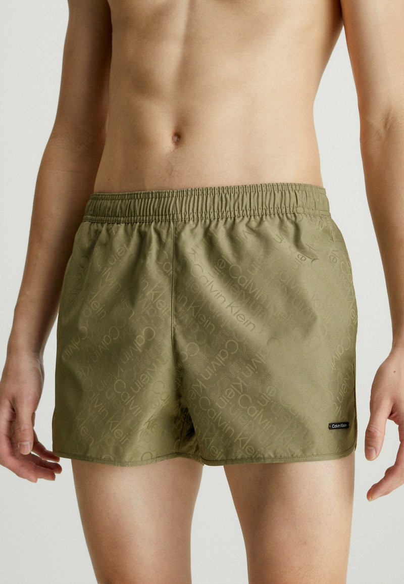Calvin Klein Swimwear RUNNER - Badeshorts - New Basil