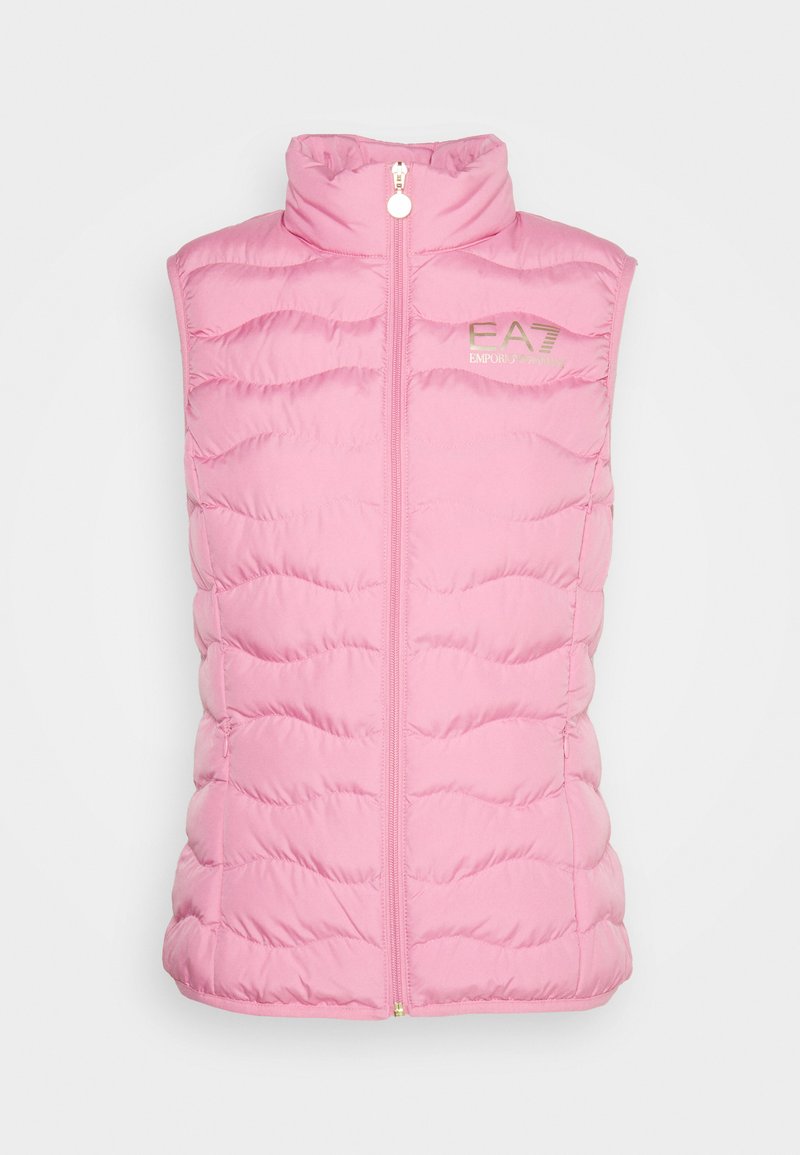EA7 Emporio Armani JACKET - Weste - Pink/gold