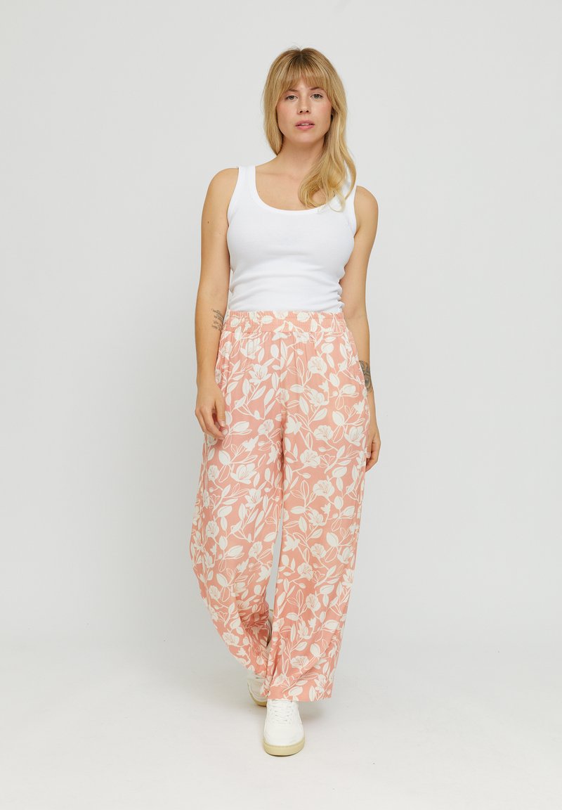  CHERRY - Stoffhose - Rose Clay Printed