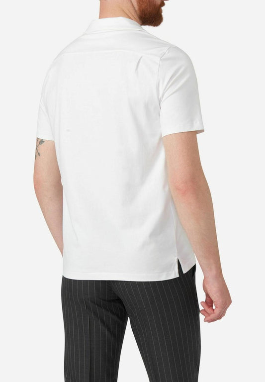 Oscar Jacobson CORNELIS - T-Shirt Basic - Technical White